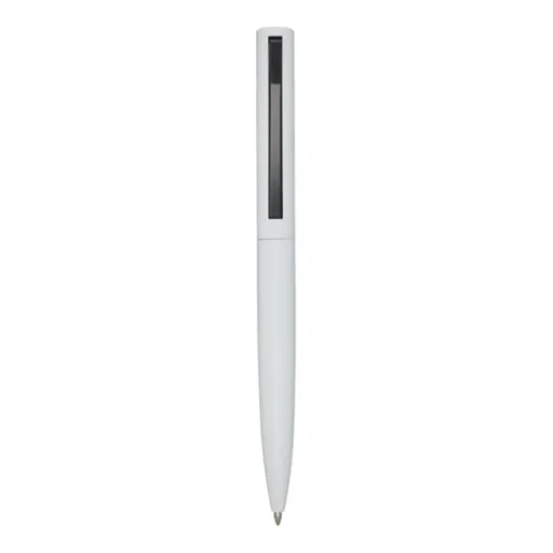 Gift Campaign Penna a sfera in alluminio e plastica riciclata e inchiostro nero> Penne In Metallo