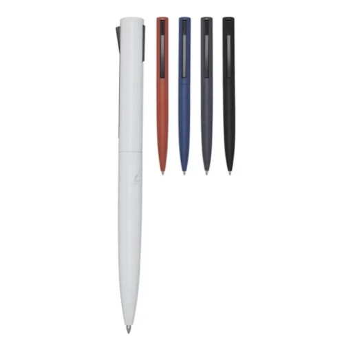 Gift Campaign Penna a sfera in alluminio e plastica riciclata e inchiostro nero> Penne In Metallo