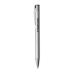 Gift Campaign Penna a sfera in alluminio riciclato da incidere con inchiostro blu></noscript> Penne Ecologiche|Penne In Metallo