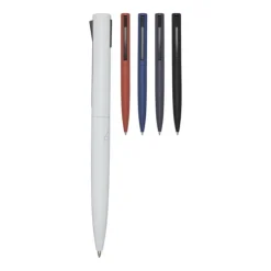 Gift Campaign Penna a sfera in alluminio e plastica riciclata e inchiostro blu></noscript> Penne In Metallo