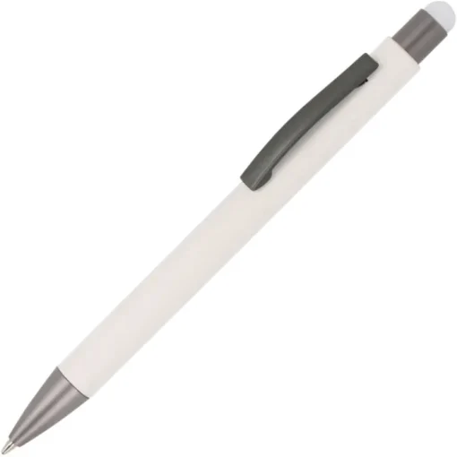 Gift Campaign Penna a sfera in carta sostenibile con gommino touch e inchiostro blu> Penne Ecologiche