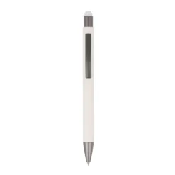 Gift Campaign Penna a sfera in carta sostenibile con gommino touch e inchiostro blu> Penne Ecologiche