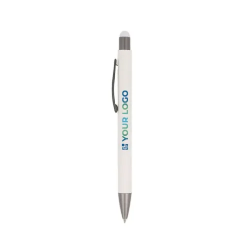 Gift Campaign Penna a sfera in carta sostenibile con gommino touch e inchiostro blu> Penne Ecologiche