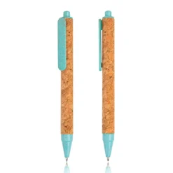 Gift Campaign Penna a sfera in fibra di grano e sughero con inchiostro nero></noscript> Penne Ecologiche