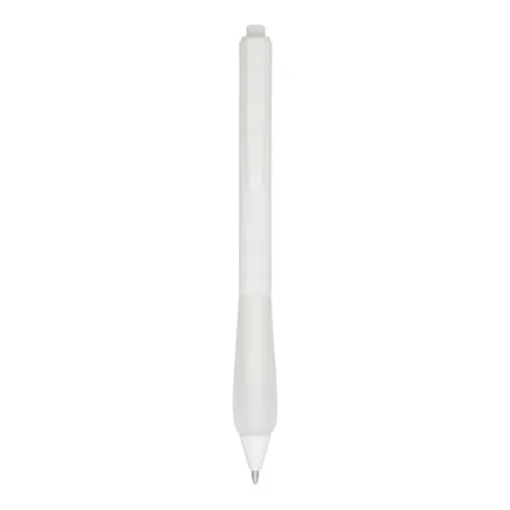 Gift Campaign Penna a sfera in plastica riciclata con fusto gommoso e inchiostro nero> Penne Di Plastica