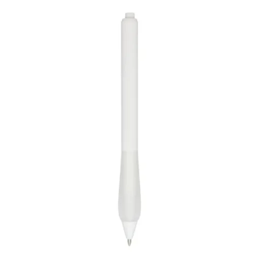 Gift Campaign Penna a sfera in plastica riciclata con fusto gommoso e inchiostro nero> Penne Di Plastica