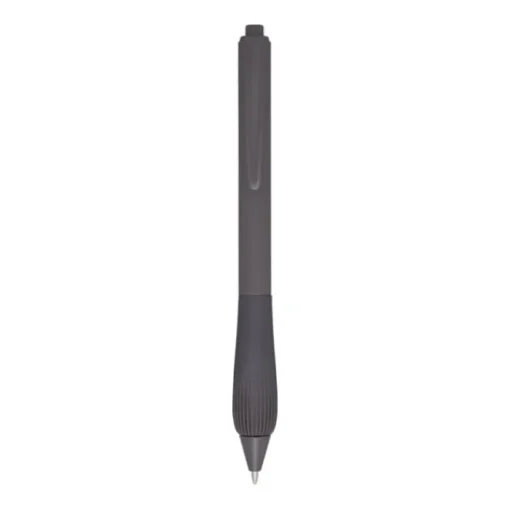 Gift Campaign Penna a sfera in plastica riciclata con fusto gommoso e inchiostro nero> Penne Di Plastica