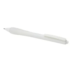 Gift Campaign Penna a sfera in plastica riciclata con fusto gommoso e inchiostro nero></noscript> Penne Di Plastica
