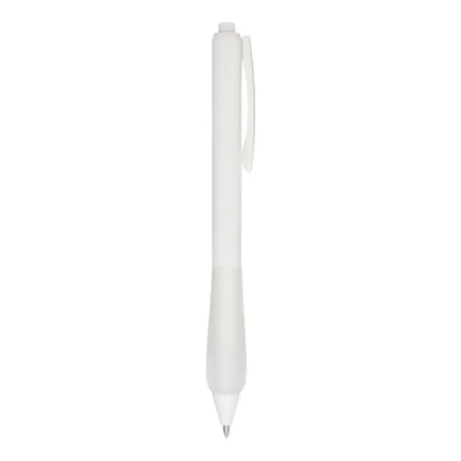 Gift Campaign Penna a sfera in plastica riciclata con fusto gommoso e inchiostro nero> Penne Di Plastica