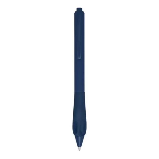 Gift Campaign Penna a sfera in plastica riciclata con fusto gommoso e inchiostro nero> Penne Di Plastica