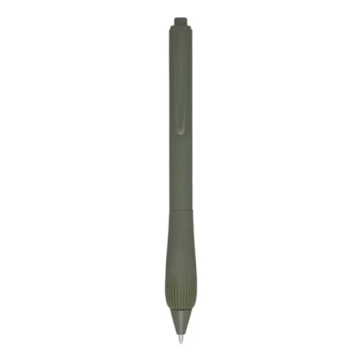 Gift Campaign Penna a sfera in plastica riciclata con fusto gommoso e inchiostro nero> Penne Di Plastica