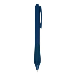 Gift Campaign Penna a sfera in plastica riciclata con fusto gommoso e inchiostro blu></noscript> Penne Di Plastica