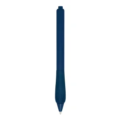 Gift Campaign Penna a sfera in plastica riciclata con fusto gommoso e inchiostro blu></noscript> Penne Di Plastica