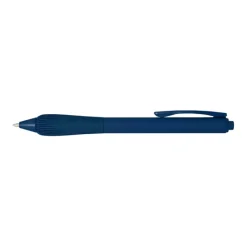 Gift Campaign Penna a sfera in plastica riciclata con fusto gommoso e inchiostro blu></noscript> Penne Di Plastica