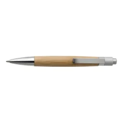 Gift Campaign Penna a sfera promozionale in bambù e metallo con inchiostro blu> Penne Ecologiche