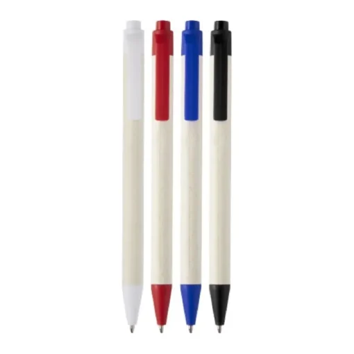 Gift Campaign Penna a sfera realizzata con cartoni del latte riciclati e plastica PLA> Penne Ecologiche
