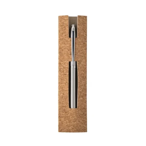 Gift Campaign Penna a sfera twist in acciaio inox riciclato e inchiostro nero> Penne Ecologiche|Penne In Metallo