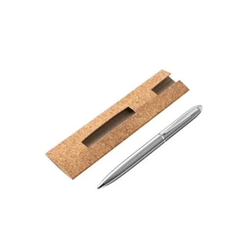 Gift Campaign Penna a sfera twist in acciaio inox riciclato e inchiostro nero> Penne Ecologiche|Penne In Metallo