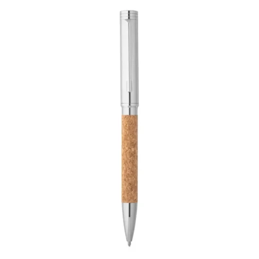 Gift Campaign Penna a sfera twist in sughero e metallo con inchiostro blu> Penne Ecologiche|Penne In Metallo