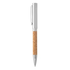 Gift Campaign Penna a sfera twist in sughero e metallo con inchiostro blu></noscript> Penne Ecologiche|Penne In Metallo