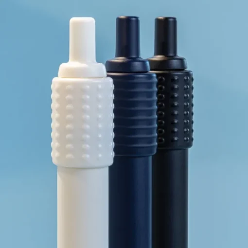 Gift Campaign Penna antistress in plastica riciclata con inchiostro blu Dokumental®> Penne Ecologiche|Penne Di Plastica