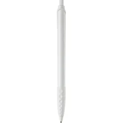 Gift Campaign Penna bianca con clip e impugnatura in gomma colorati e inchiostro blu></noscript> Penne Di Plastica