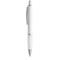 Gift Campaign Penna bianca con gomma antiscivolo colorata inchiostro blu ColorBlanc></noscript> Penne Di Plastica