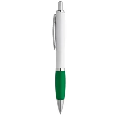 Gift Campaign Penna bianca con gomma antiscivolo colorata inchiostro blu ColorBlanc></noscript> Penne Di Plastica