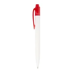 Gift Campaign Penna bianca e clip colorata in plastica riciclata e inchiostro nero> Gadget Ecologici|Penne Ecologiche