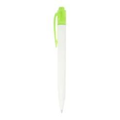 Gift Campaign Penna bianca e clip colorata in plastica riciclata e inchiostro nero></noscript> Gadget Ecologici|Penne Ecologiche