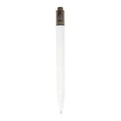 Gift Campaign Penna bianca e clip colorata in plastica riciclata e inchiostro nero></noscript> Gadget Ecologici|Penne Ecologiche