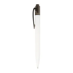 Gift Campaign Penna bianca e clip colorata in plastica riciclata e inchiostro nero></noscript> Gadget Ecologici|Penne Ecologiche