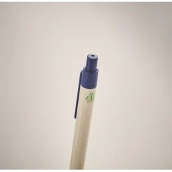 Gift Campaign Penna biodegradabile con clip e punta colorata inchiostro blu Eco Milky></noscript> Penne Ecologiche