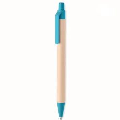 Gift Campaign Penna biodegradabile con clip e punta colorata inchiostro blu Eco Milky></noscript> Penne Ecologiche