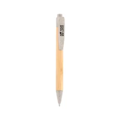 Gift Campaign Penna biro con corpo in bambù e clip in PP e grano inchiostro blu Koa></noscript> Penne Ecologiche