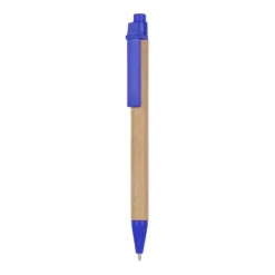 Gift Campaign Penna biro con corpo in cartone e dettagli colorati inchiostro blu Liberty> Penne Ecologiche
