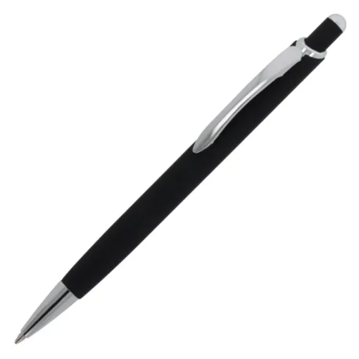 Gift Campaign Penna colorata in alluminio con finitura soft-touch e inchiostro blu> Penne In Metallo
