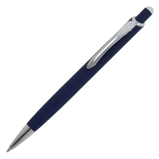 Gift Campaign Penna colorata in alluminio con finitura soft-touch e inchiostro blu> Penne In Metallo