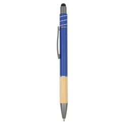 Gift Campaign Penna con dettaglio in bambù e spinner antistress inchiostro blu></noscript> Penne Ecologiche