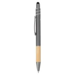Gift Campaign Penna con dettaglio in bambù e spinner antistress inchiostro blu></noscript> Penne Ecologiche