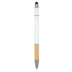 Gift Campaign Penna con dettaglio in bambù e spinner antistress inchiostro blu></noscript> Penne Ecologiche