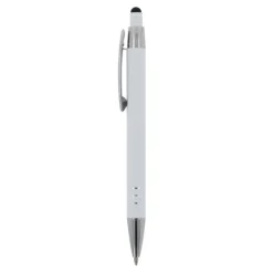 Gift Campaign Penna con finitura soft-touch 3 anelli argentati e inchiostro blu> Penne In Metallo