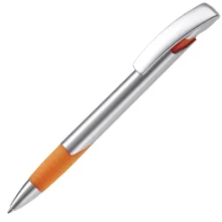 Gift Campaign Penna con impugnatura colorata, punta in metallo e inchiostro blu></noscript> Penne In Metallo