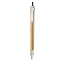 Gift Campaign Penna con inchiostro blu e Portamine con logo entrambe in Bambú></noscript> Penne Ecologiche