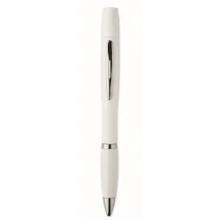 Gift Campaign Penna con inchiostro blu che include kit di pulizia per auricolari></noscript> Penne Di Plastica
