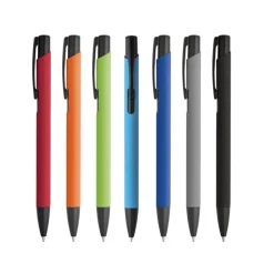 Gift Campaign Penna di alluminio con corpo colorato inchiostro blu SoftLine></noscript> Penne In Metallo
