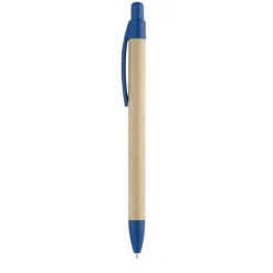 Gift Campaign Penna di carta kraft economica pubblicitaria inchiostro blu Clip> Gadget Ecologici|Penne Ecologiche