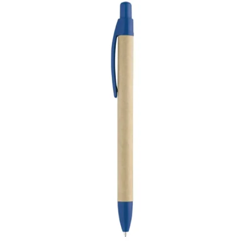 Gift Campaign Penna di carta kraft economica pubblicitaria inchiostro blu Clip> Gadget Ecologici|Penne Ecologiche