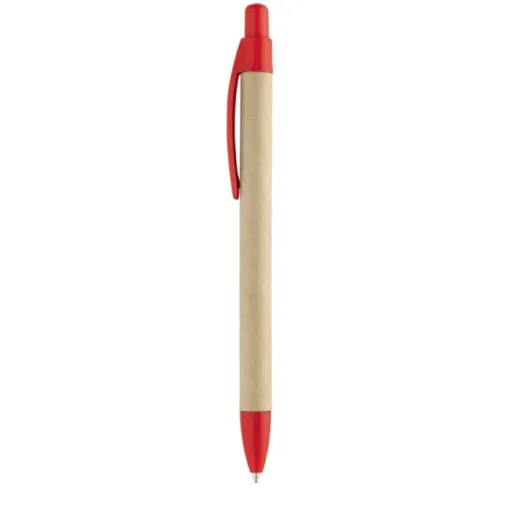 Gift Campaign Penna di carta kraft economica pubblicitaria inchiostro blu Clip> Gadget Ecologici|Penne Ecologiche