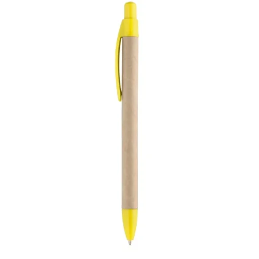 Gift Campaign Penna di carta kraft economica pubblicitaria inchiostro blu Clip> Gadget Ecologici|Penne Ecologiche